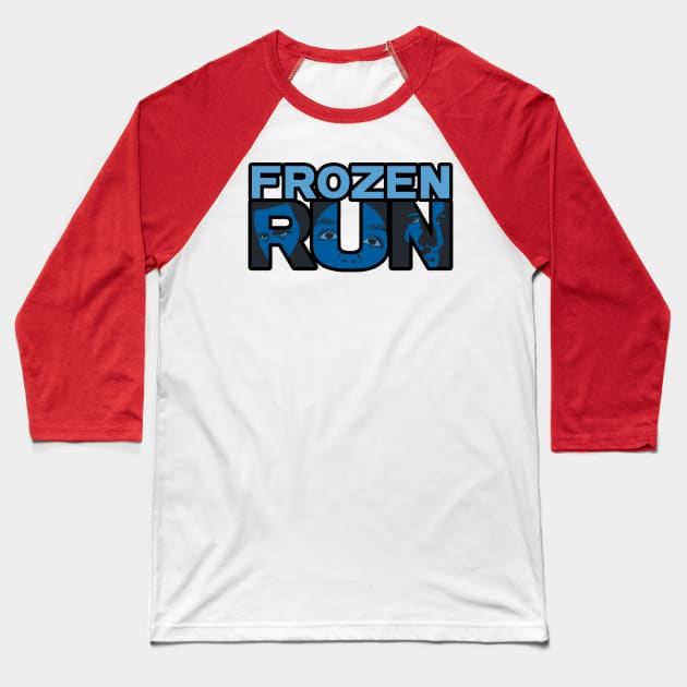 Frozen Run - Logo Baseball T-Shirt by FrozenRun